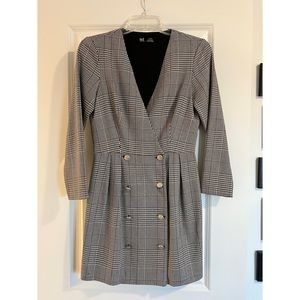 Zara Houndstooth Mini Dess